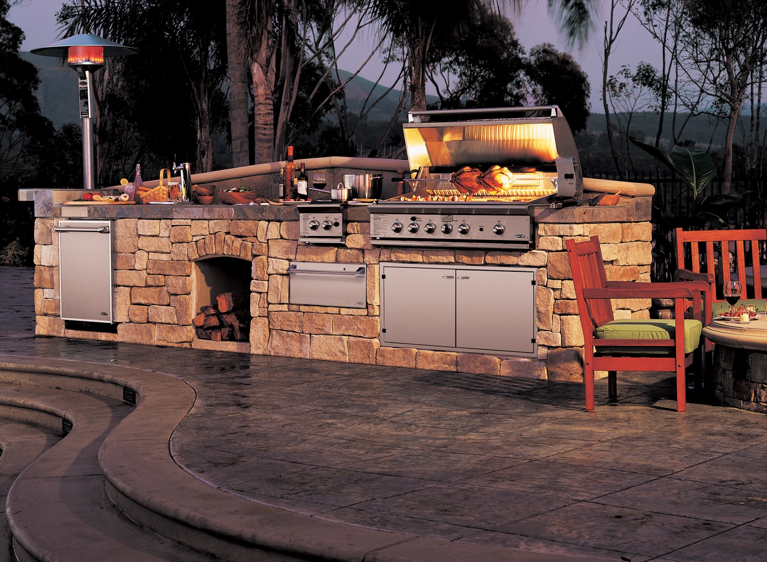 Inspirations Outdoor Kitchen Grill Top